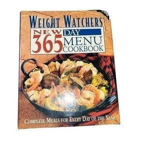 Weight Watchers New 365-Day
Menu Cookbook - Hardcover